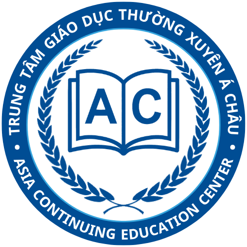 Logo Trung tâm GDTX Á Châu
